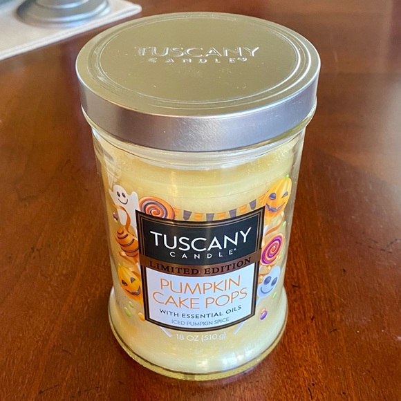 TUSCANY CANDLE pumpkin cake pops jar candle - Picture 6 of 6